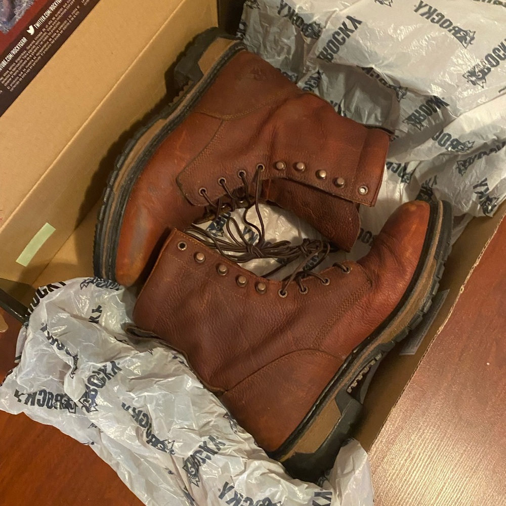 Rocky 9” Tan Rider WP 10.5